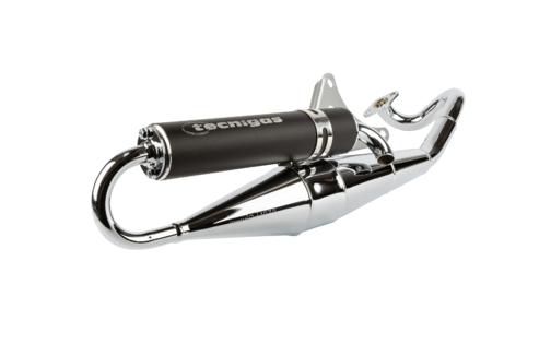 Exhaust Tecnigas Next R Peugeot horizontal chrome