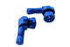 Tire Valves tubeless 90° aluminium CNC YCF blue