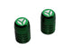 Valve Cap CNC YCF green