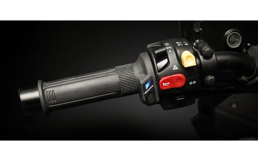 Heated Grips HG 13 Koso 7/8" + 1" L=130mm black w. switch