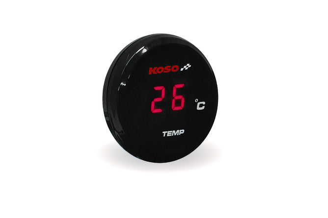 Thermometer digital Koso Coin red