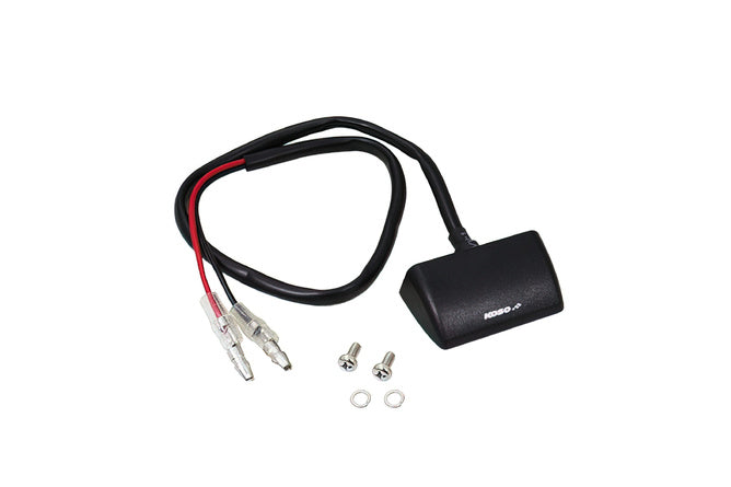 License Plate Light LED Koso Blade black