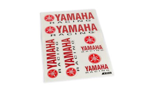 Sticker Sheet Yamaha Racing 33x22cm