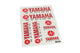 Sticker Sheet Yamaha Racing 33x22cm