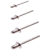 Blind Rivets Set BGS aluminium Ø 2.4 - 4.8 mm 400 pcs.