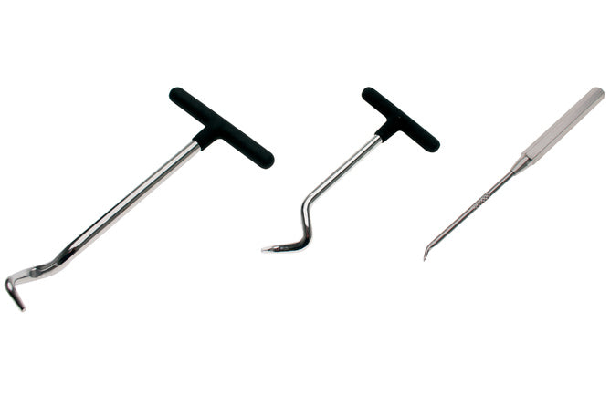 Hook Set seal removal BGS 3 pcs.
