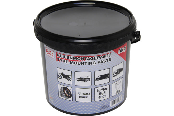 Tire Mounting Paste BGS black 5 kg