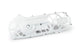 CVT Cover STR8 Extreme Cut Minarelli long white