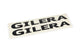 Stickers x2 Gilera 32x4 cm Black