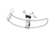 Crash Bars front Buzzetti chrome Vespa LX / LXV 50 / 125 / 150 2- / 4-stroke