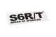 Sticker Stage6 R/T 140x48mm Black