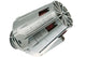 Air Filter with splash cap Malossi E5 chrome 38mm PHBG/PHBL 30°