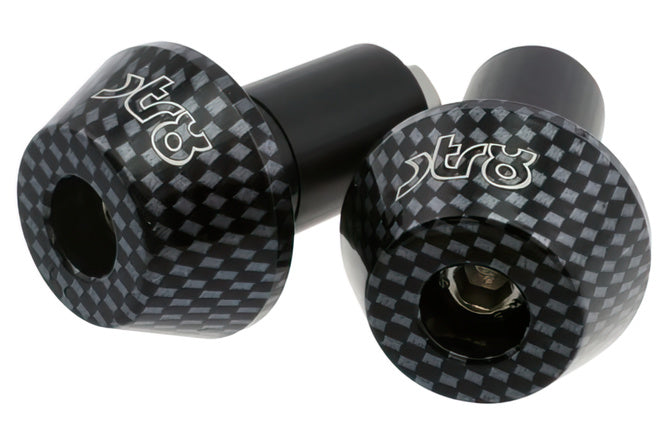 Handlebar Ends STR8 SHORTY carbon look