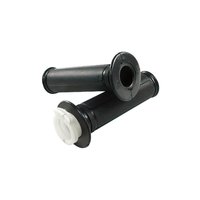 Grips left / right black with throttle sleeve GY6