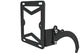 License Plate Holder side-mount Peugeot Speedfight black