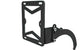 License Plate Holder side-mount Peugeot Speedfight black