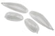 Indicator + Taillight Lens Set STR8 Piaggio NRG MC² white