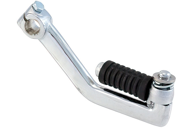 Kickstart Lever Piaggio Zip steel chrome