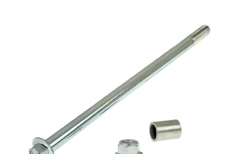 Front wheel spindle GY6, length: 21.5cm, 50 cc (139QMB/QMA)