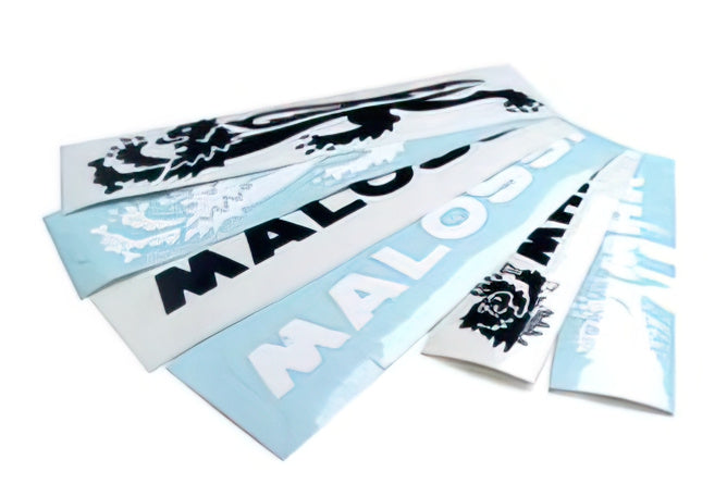 Sticker Malossi "MHR" 17cm white