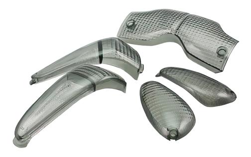 Indicator / Taillight Lens Set STR8 Gilera Runner before 2003 black