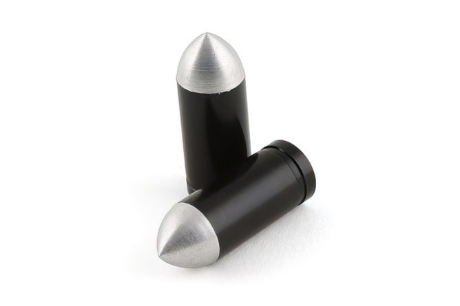 Valve Caps Bullet black