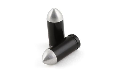 Valve Caps Bullet black