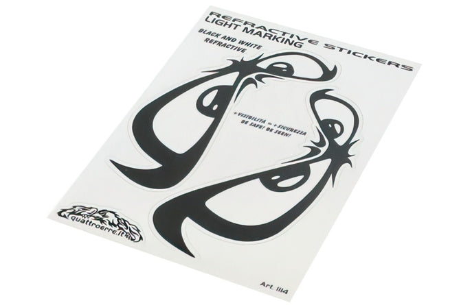 Sticker Sheet 3M "Evil Eyes" 100x120mm black/ white