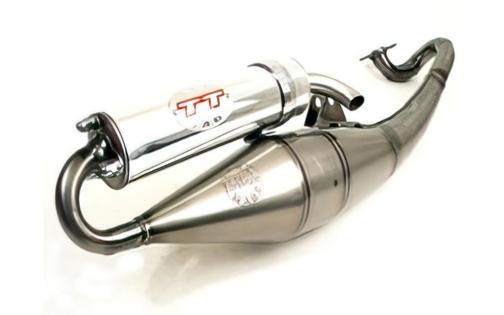 Exhaust LeoVince HandMade TT Piaggio NRG mc3