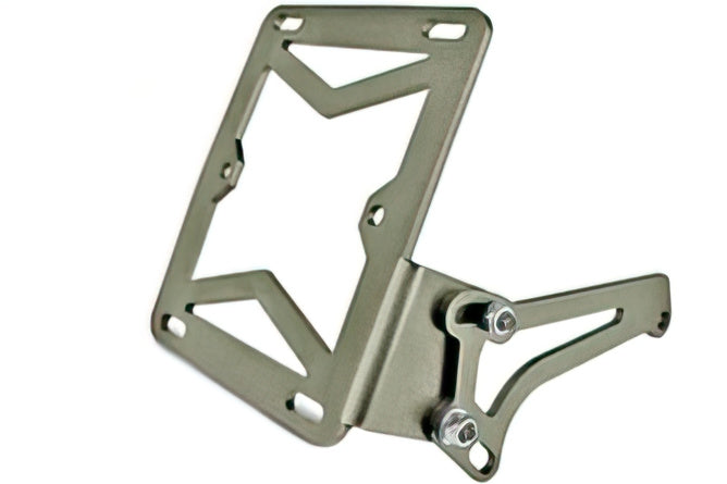License Plate Holder Piaggio / Peugeot matte grey
