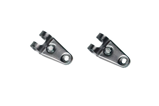 Headlight Brackets universal chrome (diam.28mm)