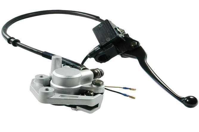 Front brake unit GY6, incl hydraulic unit, 50cc (139QMB/QMA)