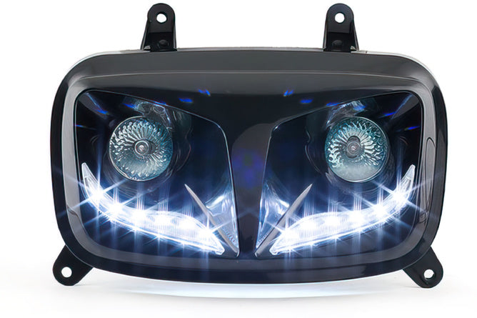 Headlight Mask EyeLight Yamaha BW's after 2004 black