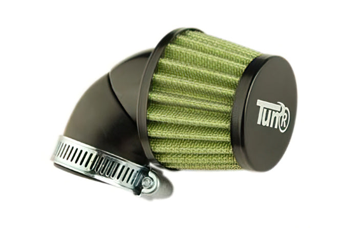 Air Filter round adjustable 0°-90° small black