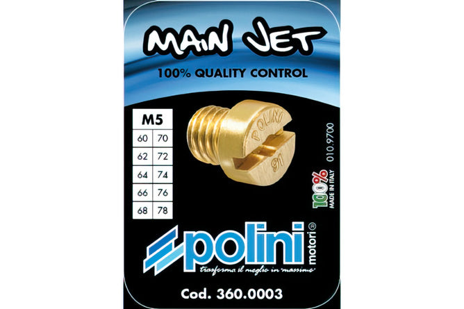 Main Jet Set Dellorto 5mm Polini