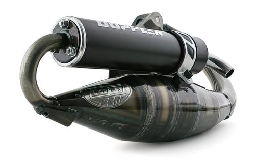 Exhaust Doppler S3R Evolution Minarelli vertical black