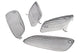 Indicator STR8 Lenses Aprilia SR Factory black transparent