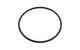 Exhaust gasket for rear silencer Yasuni, round d=59x2mm