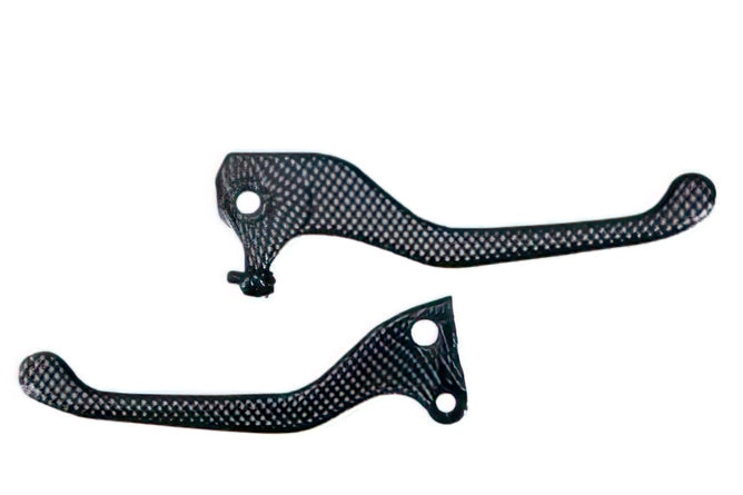Brake Lever Set Grimeca carbon look Yamaha BWs before 2004