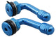 Tire Valves STR8 90° angle blue