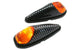 Indicators glue-on Raindrop orange / carbon look