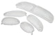 Indicator / Taillight Lens Set white Piaggio Typhoon / NRG