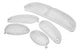 Indicator / Taillight Lens Set white Piaggio Typhoon / NRG