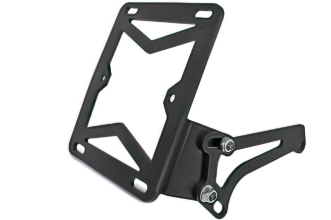 License Plate Holder side-mount Yamaha BW's / Aerox black