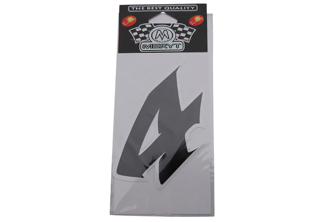 Number Sticker "4" black (9cm)