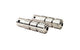 Foot Pegs knurled silver