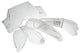 Indicator / Taillight Lens Set STR8 Gilera Runner before 2003 white