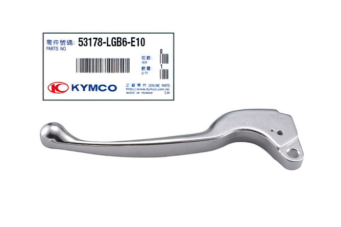 Brake Lever (drum) left Kymco Agility / Like 50/125cc silver
