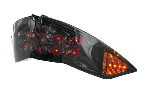 Tail Light LED with indicators Black Line Peugeot Jet Force