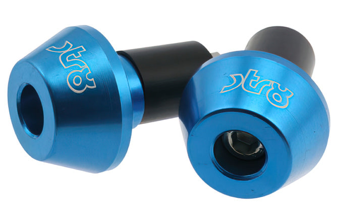 Handlebar Ends STR8 SHORTY blue